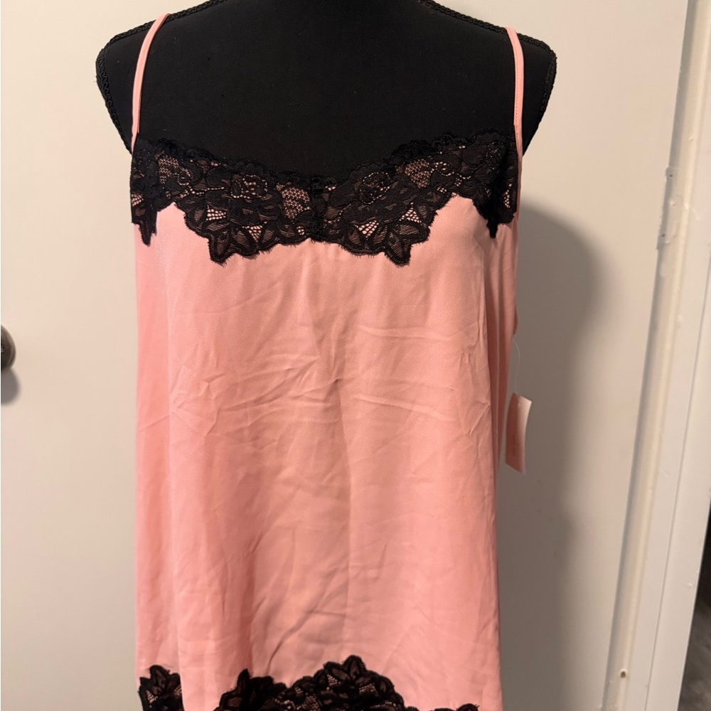 New York & Company Blush Pink Slip Camisole